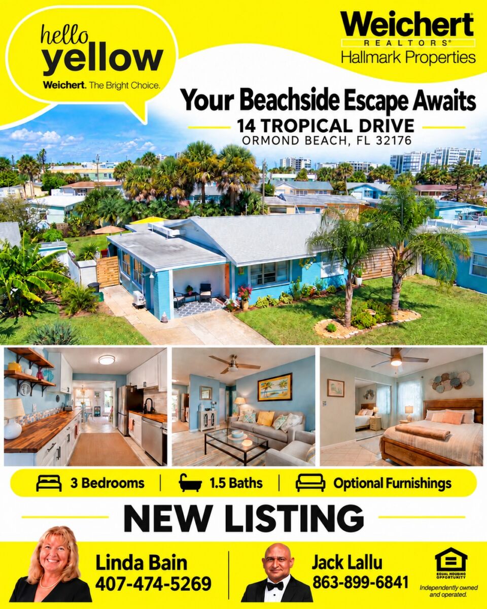 New Listing_ Beachside Escape